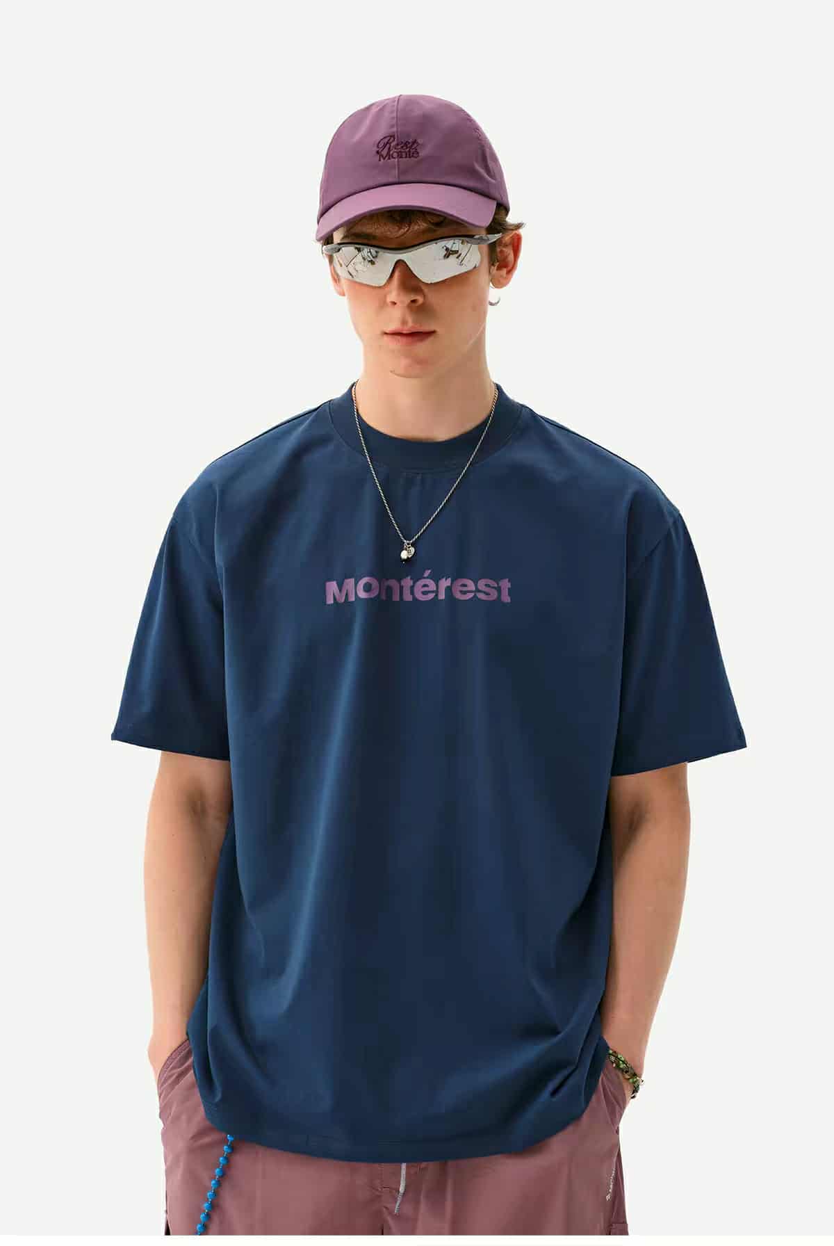 Monterest Logo Print T-Shirt