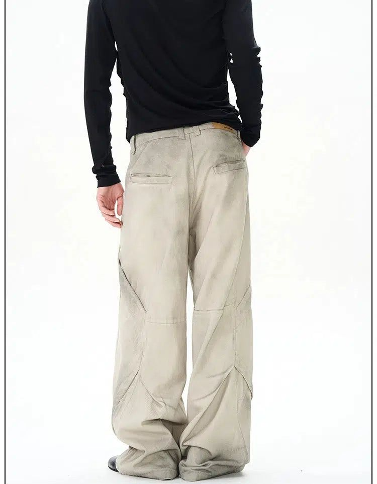 Charcoal Wash Reverse Pocket Jeans