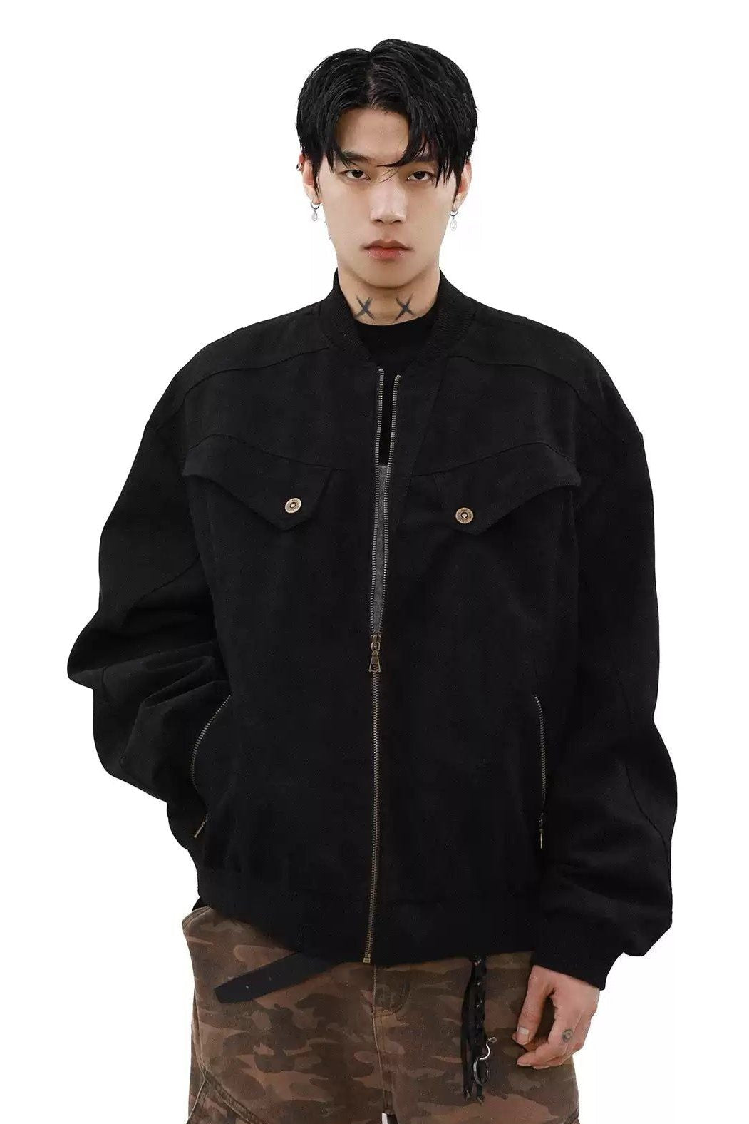 Structured Multi-Zipped Jacket