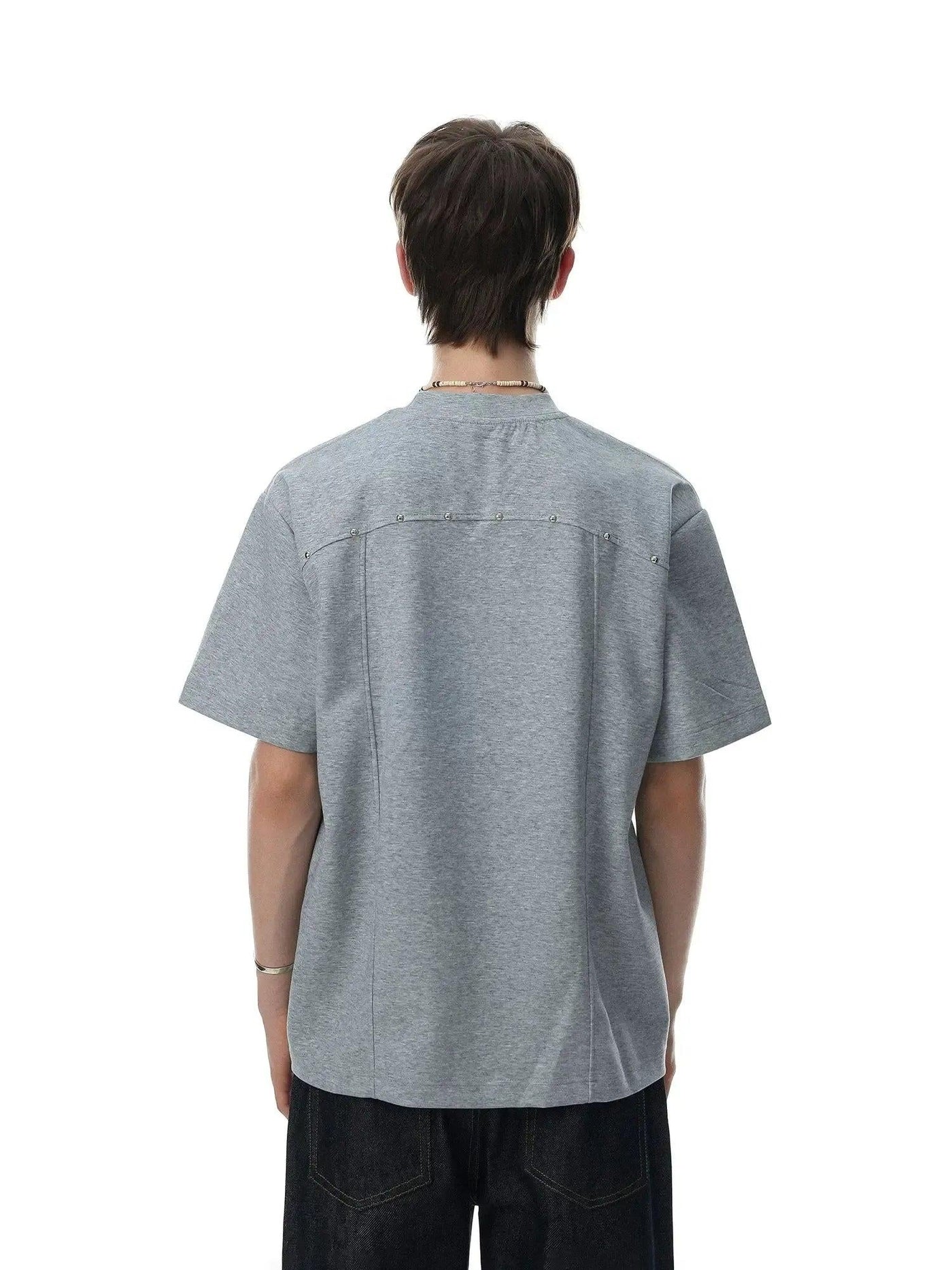 Beaded Deconstructed T-Shirt
