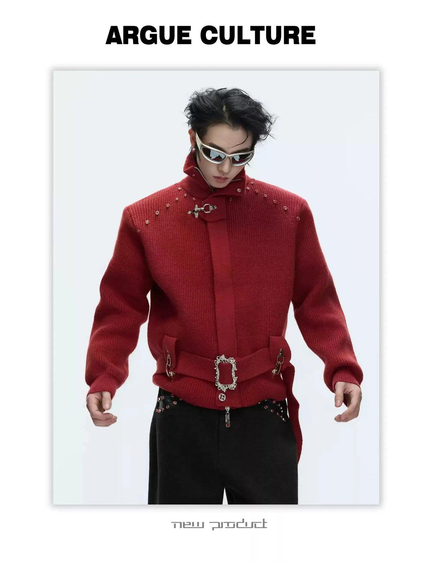Decorated Detailing Sweater