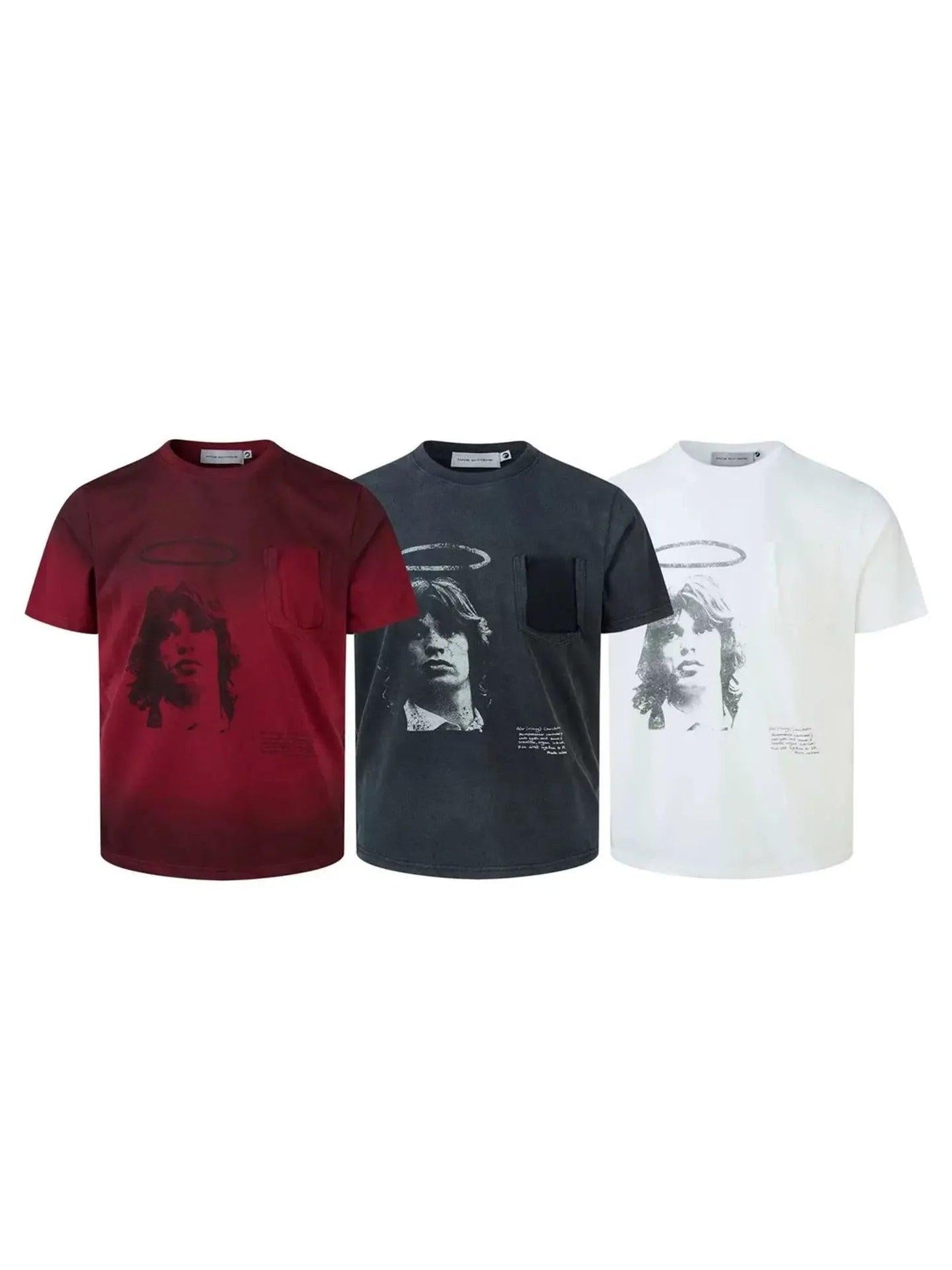 Distressed Graphic Print T-Shirt