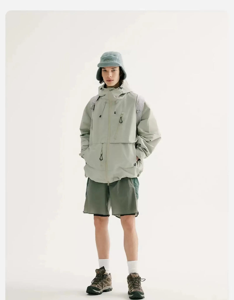 DWR Hooded Windbreaker Jacket