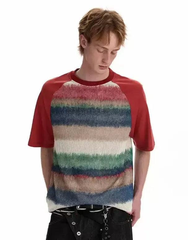 Color Block Raglan T-Shirt