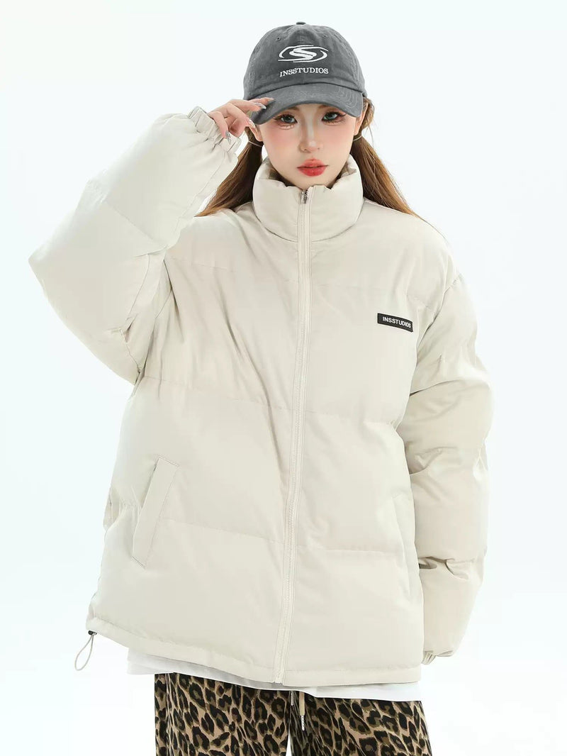 Reversible Zip-Up Puffer Jacket