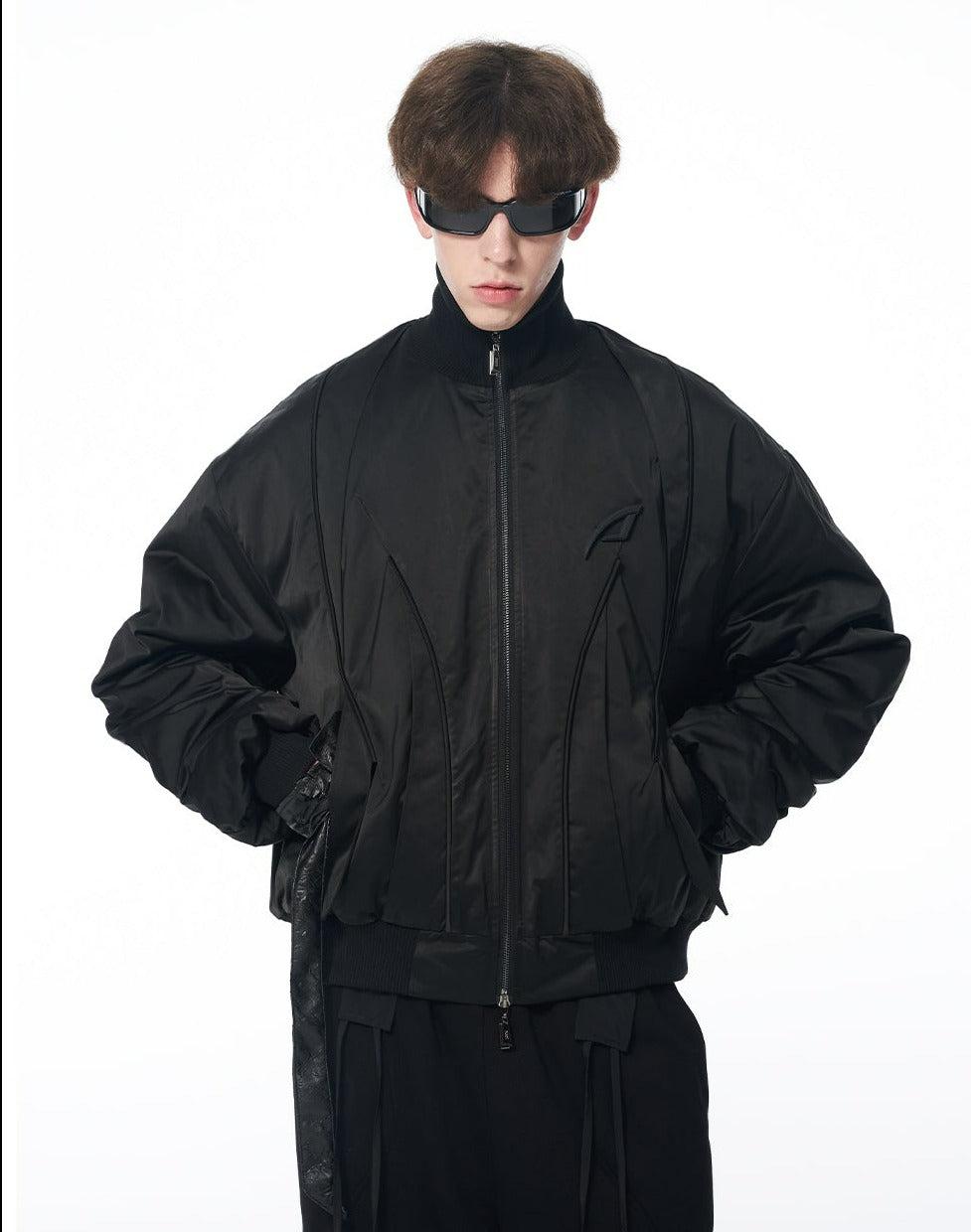 Blind No Plan Sliced Split Flight Jacket