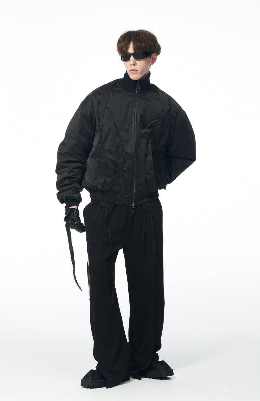 Blind No Plan Sliced Split Flight Jacket