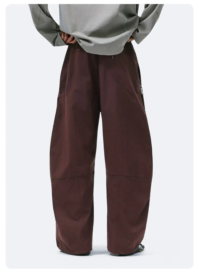Structured Adjustable Waist Utility Pants