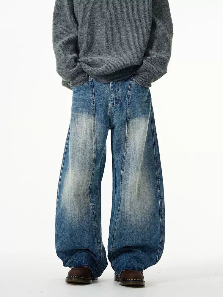 Thigh Fade Highlight Jeans