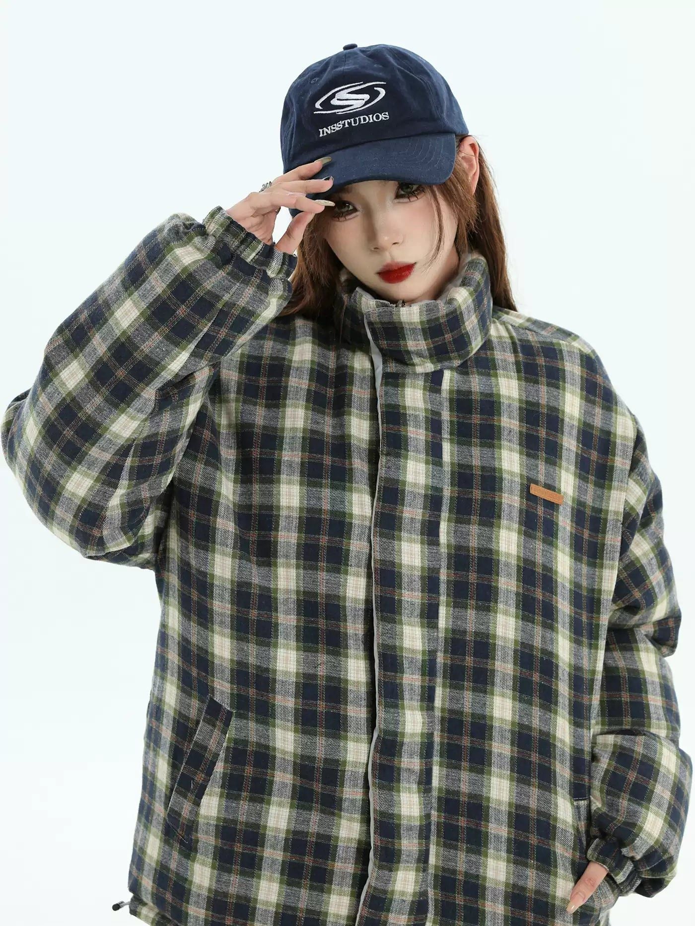 Reversible Zip-Up Puffer Jacket