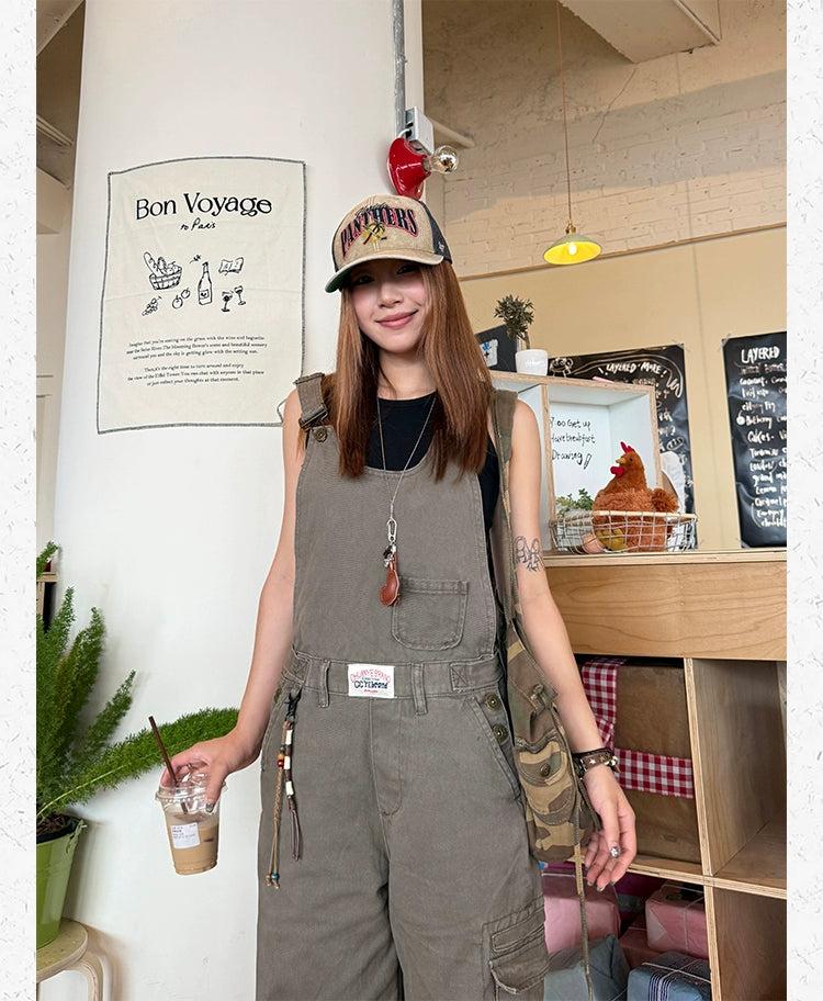 Solid Color Workwear Overall