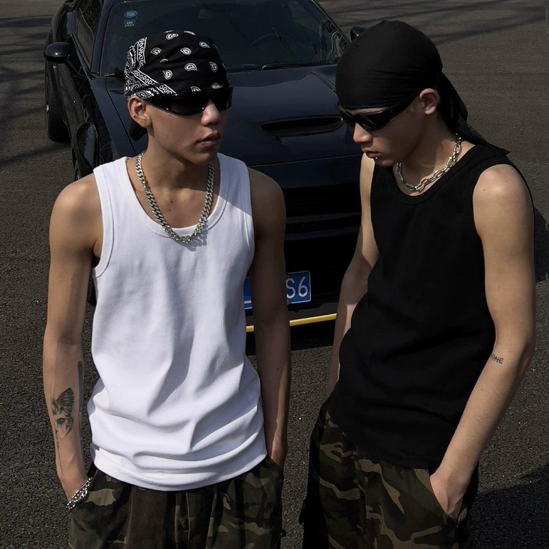 Plain Body Fit Tank Top