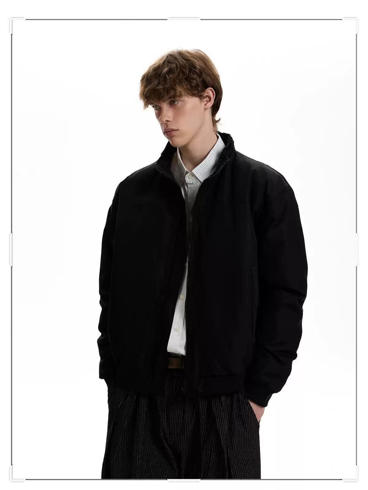 Clean Fit Bomber Jacket