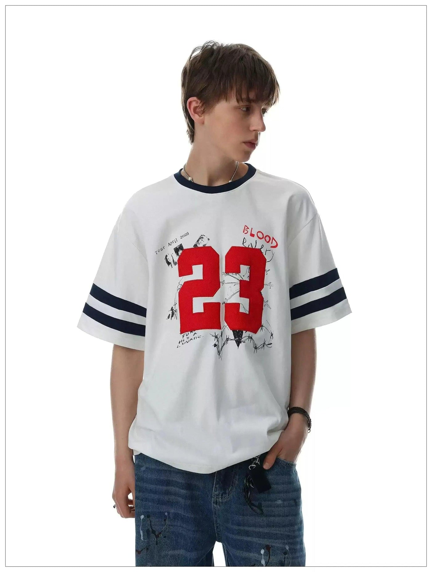 Number and Doodle T-Shirt