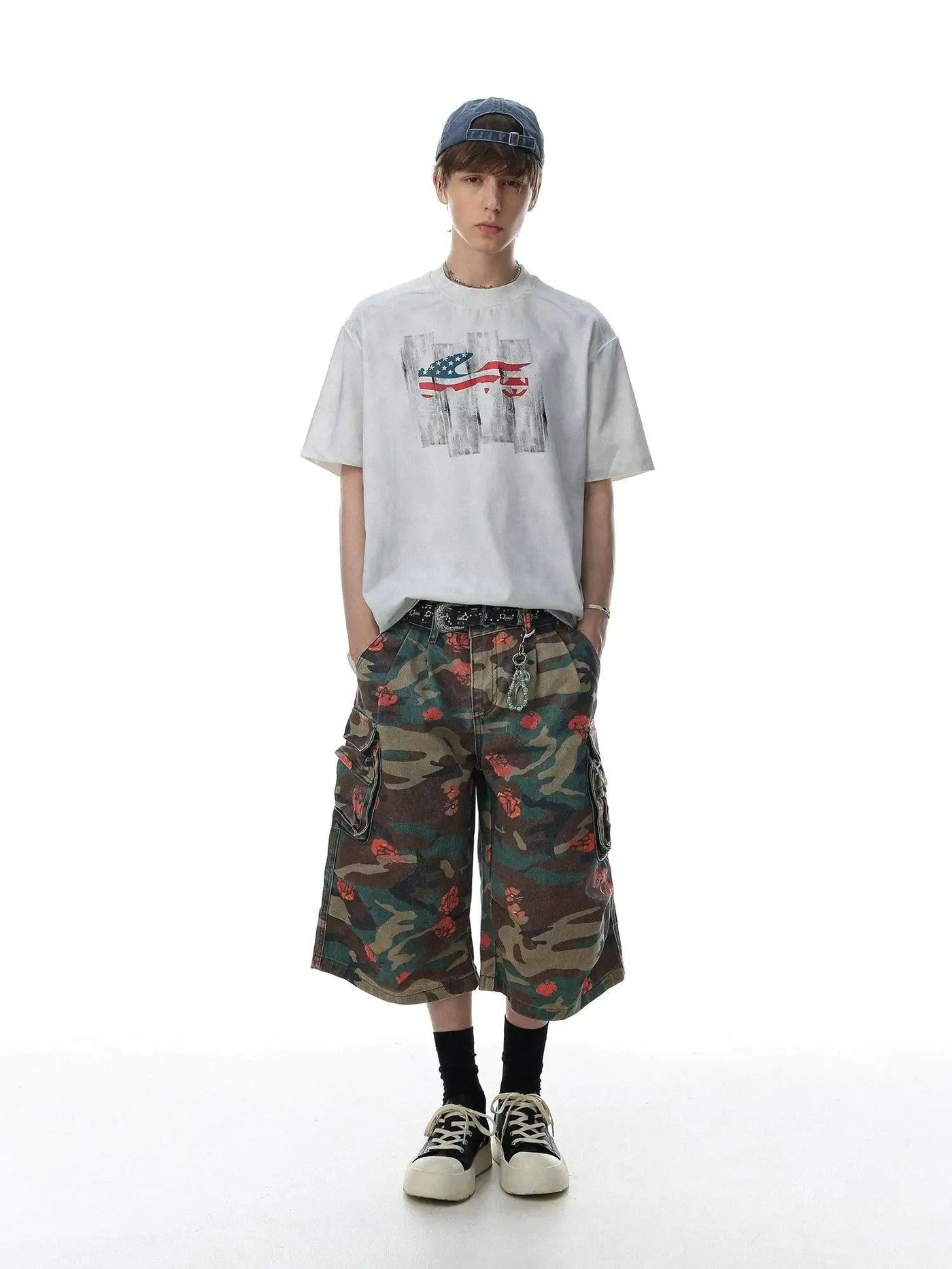 Vintage Graphic Distressed T-Shirt