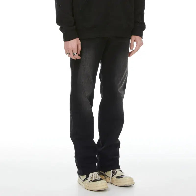 Subtle Fade Bootcut Jeans