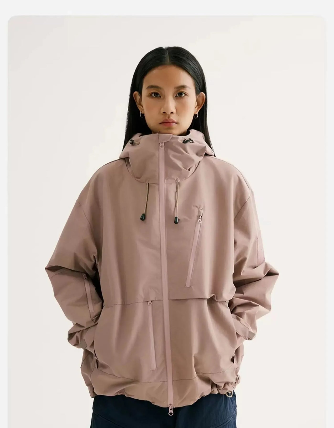 DWR Hooded Windbreaker Jacket