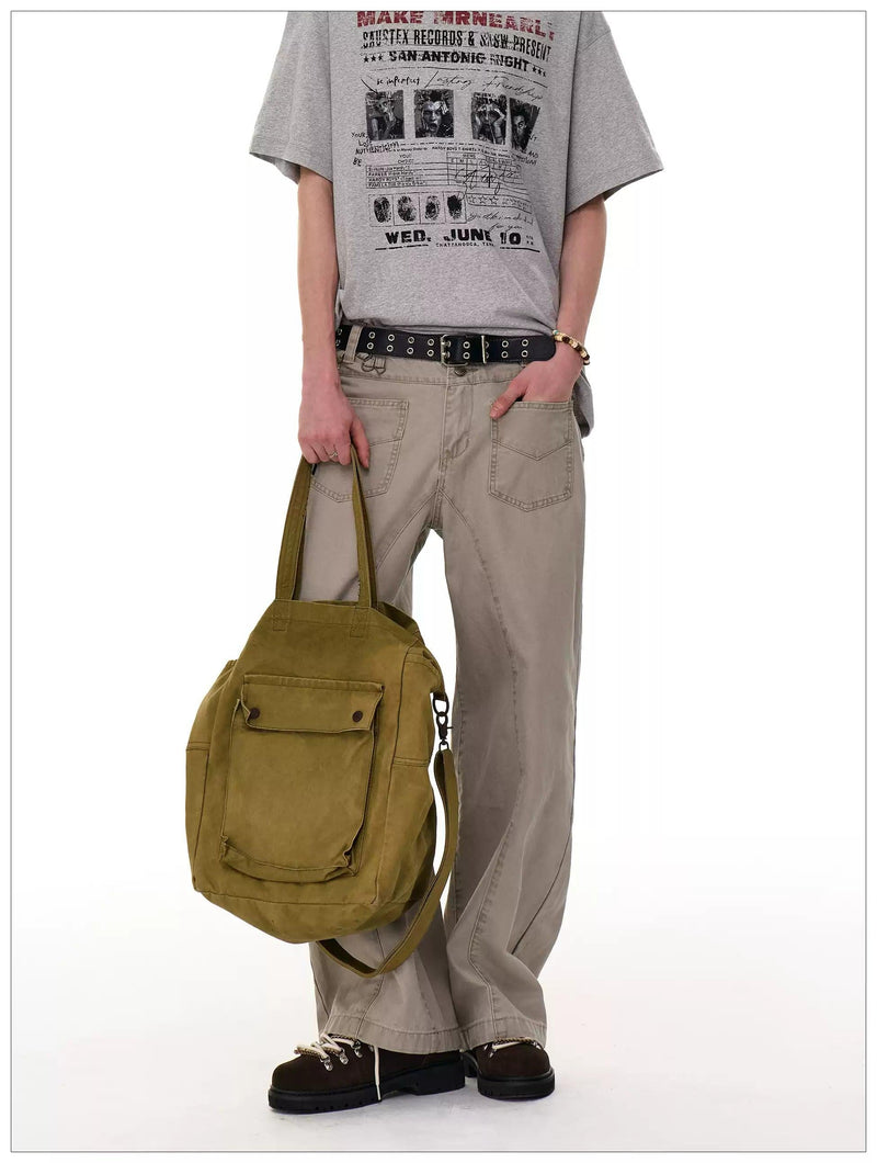 Front Pockets Versatile Workwear Jeans