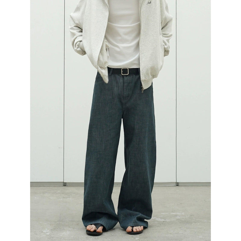 Wide Comfty Straight Leg Jeans