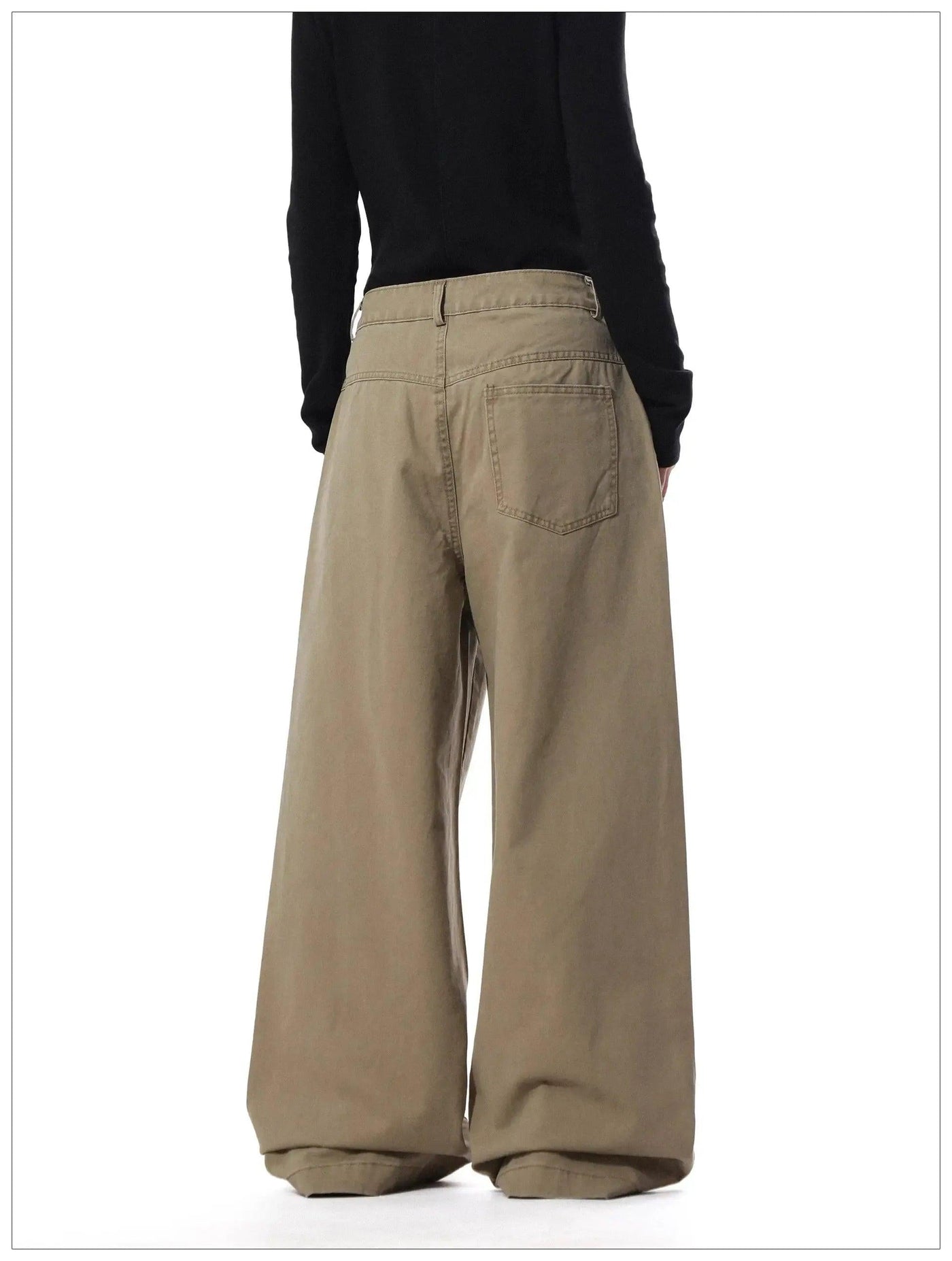 Structured Straight Leg Jeans