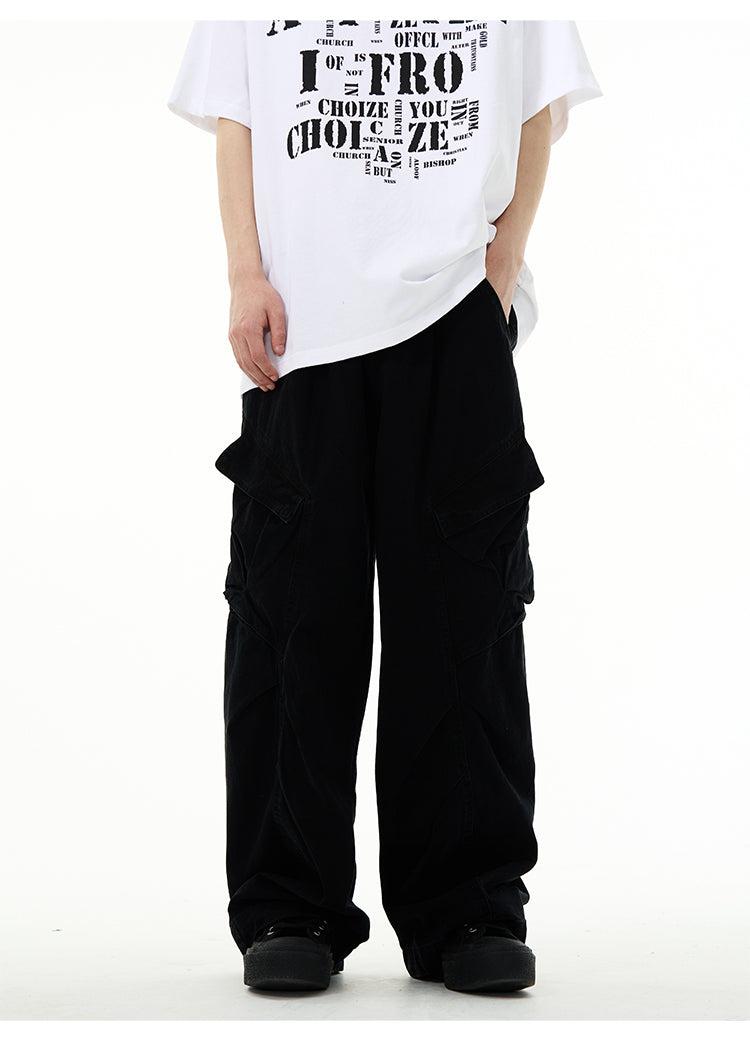 Slant Flap Pocket Cargo Pants