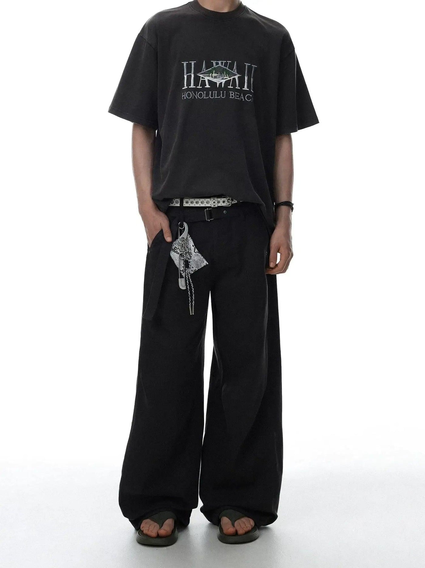 Drapey Wide Leg Pants