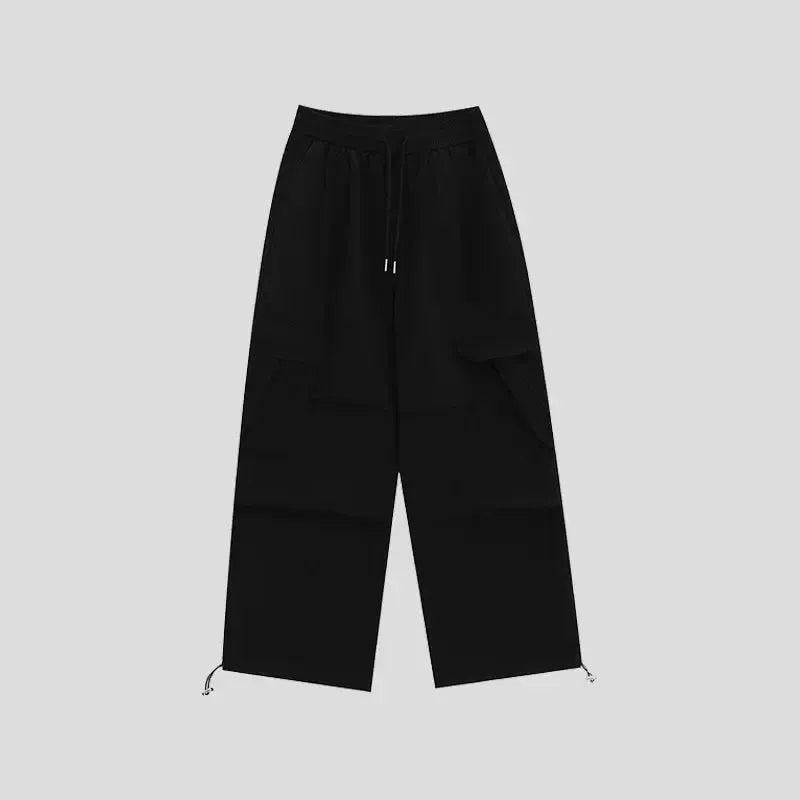 Pleated Multi-Pocket Cargo Pants