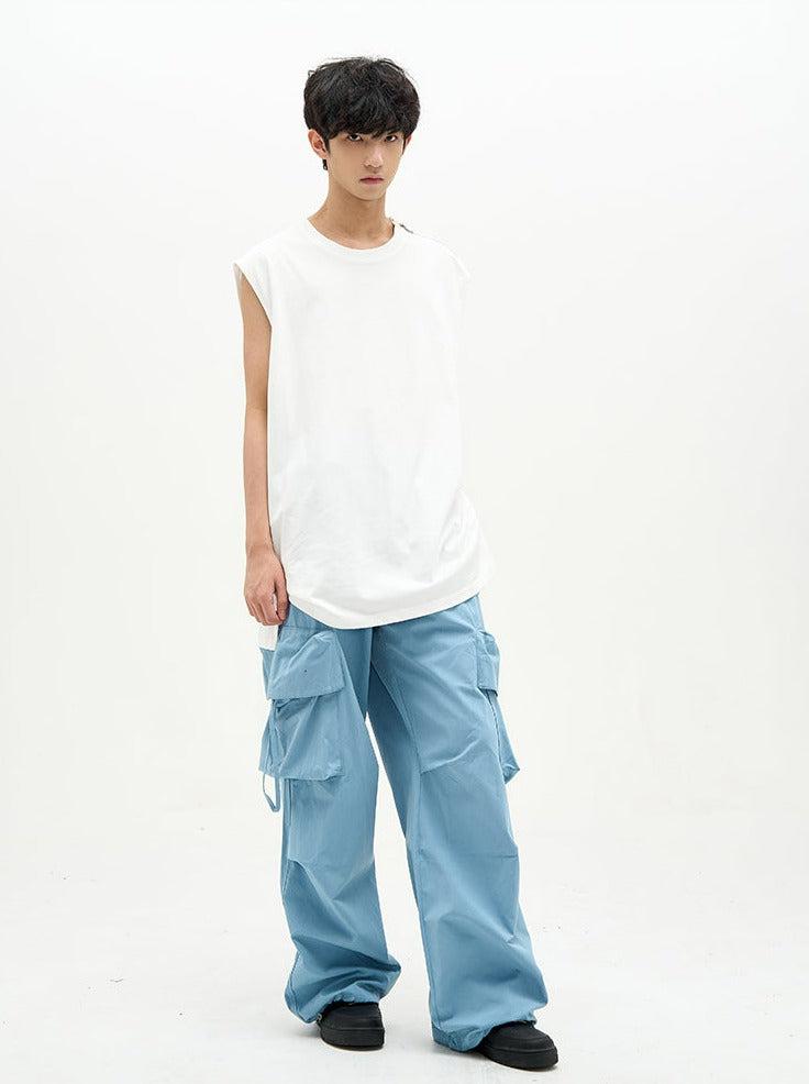 Multi Pocket Parachute Pants