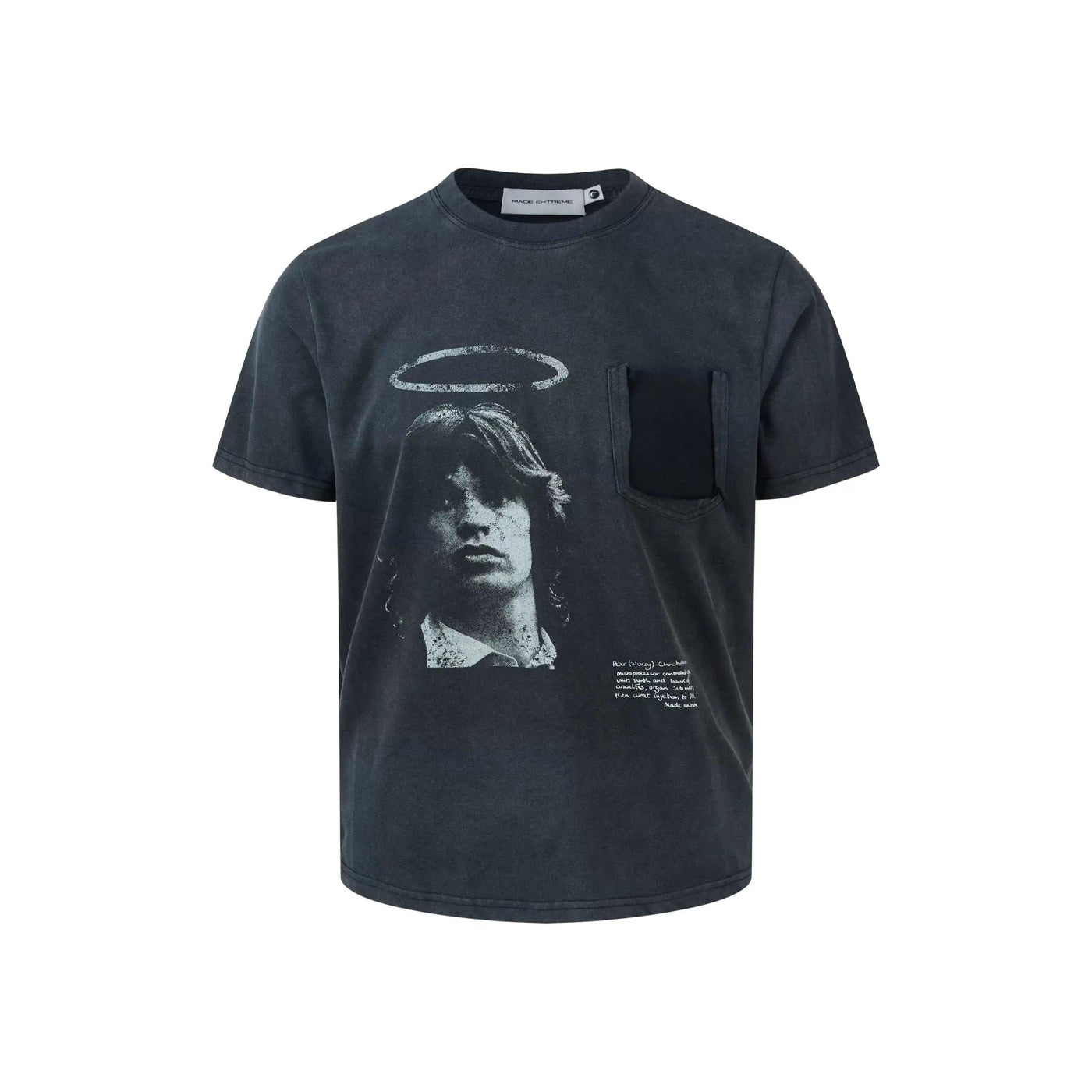 Distressed Graphic Print T-Shirt