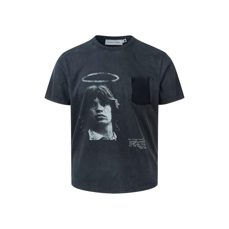 Distressed Graphic Print T-Shirt