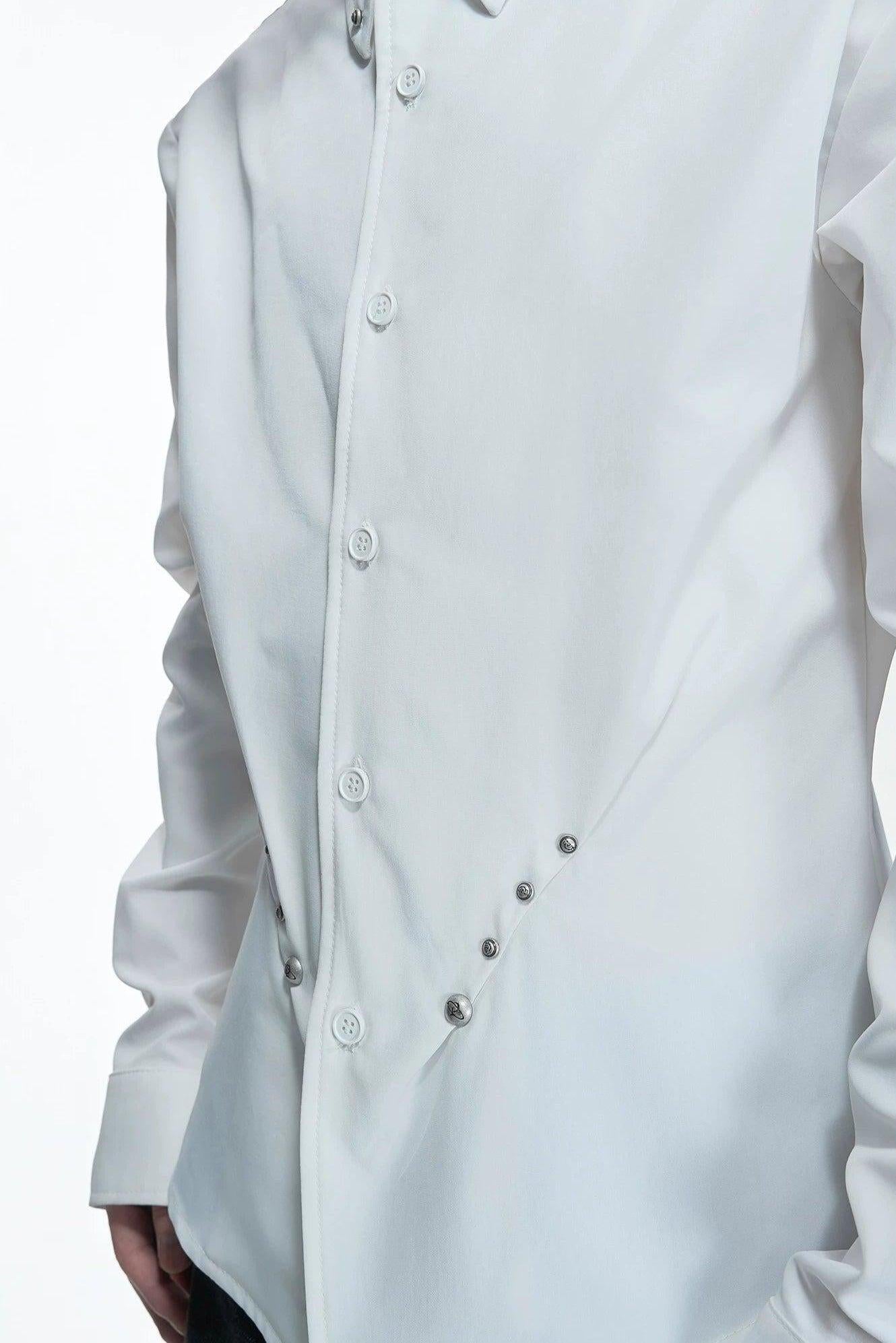 Relaxed Flow Plain Color Shirt