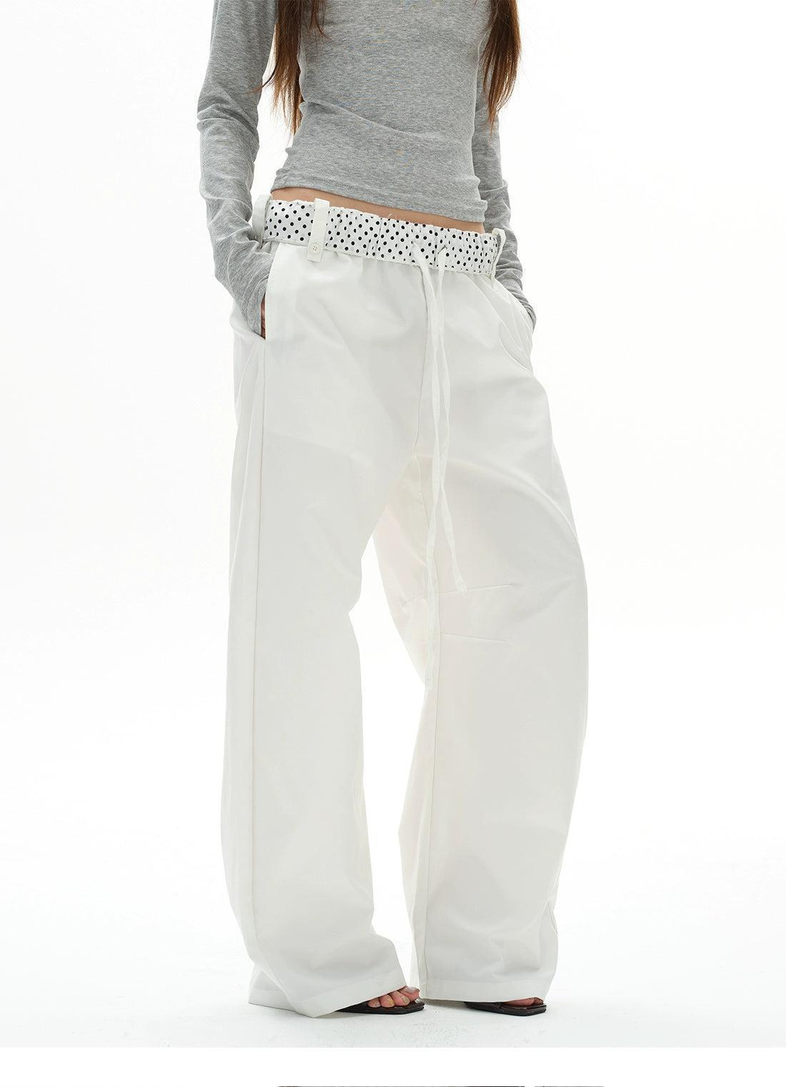 Polka Dots Waist Pants