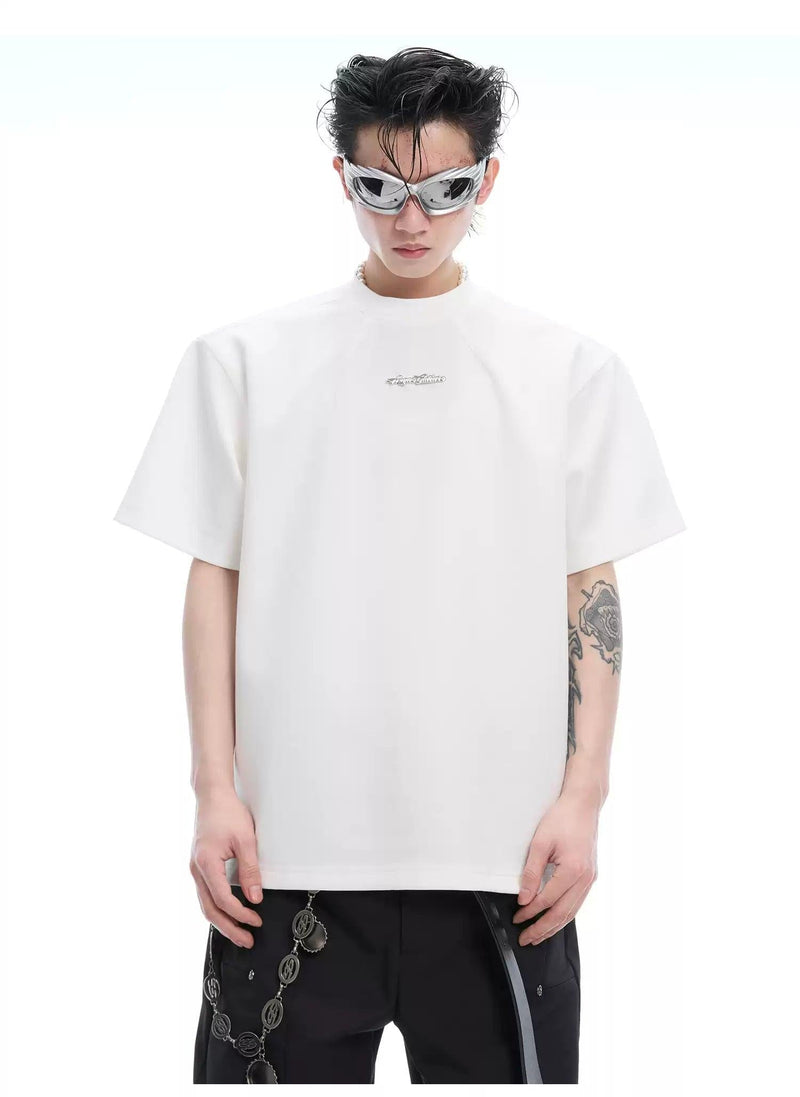 Cursive Metal Logo T-Shirt