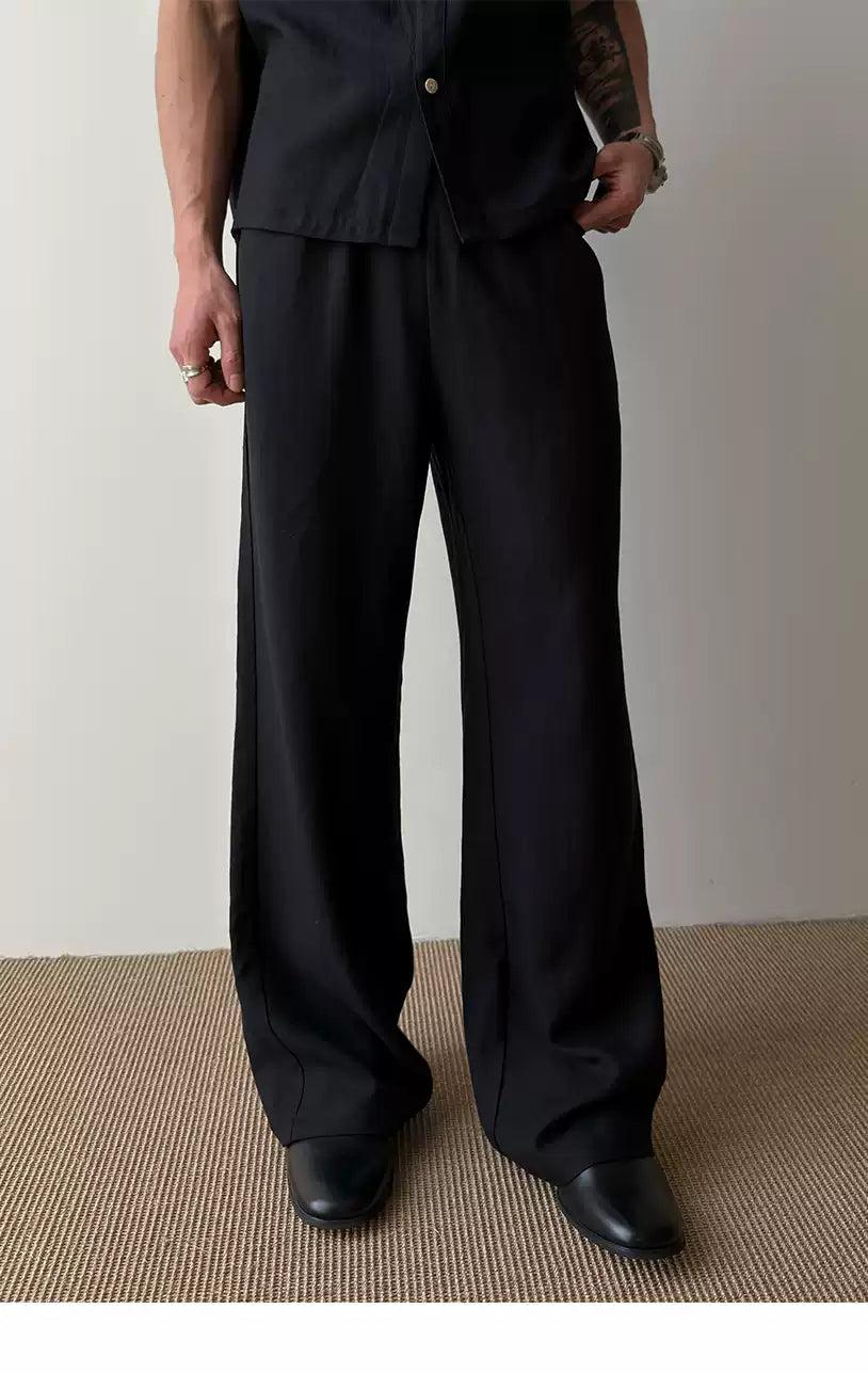 Drawstring Waist Cozy Fit Pants