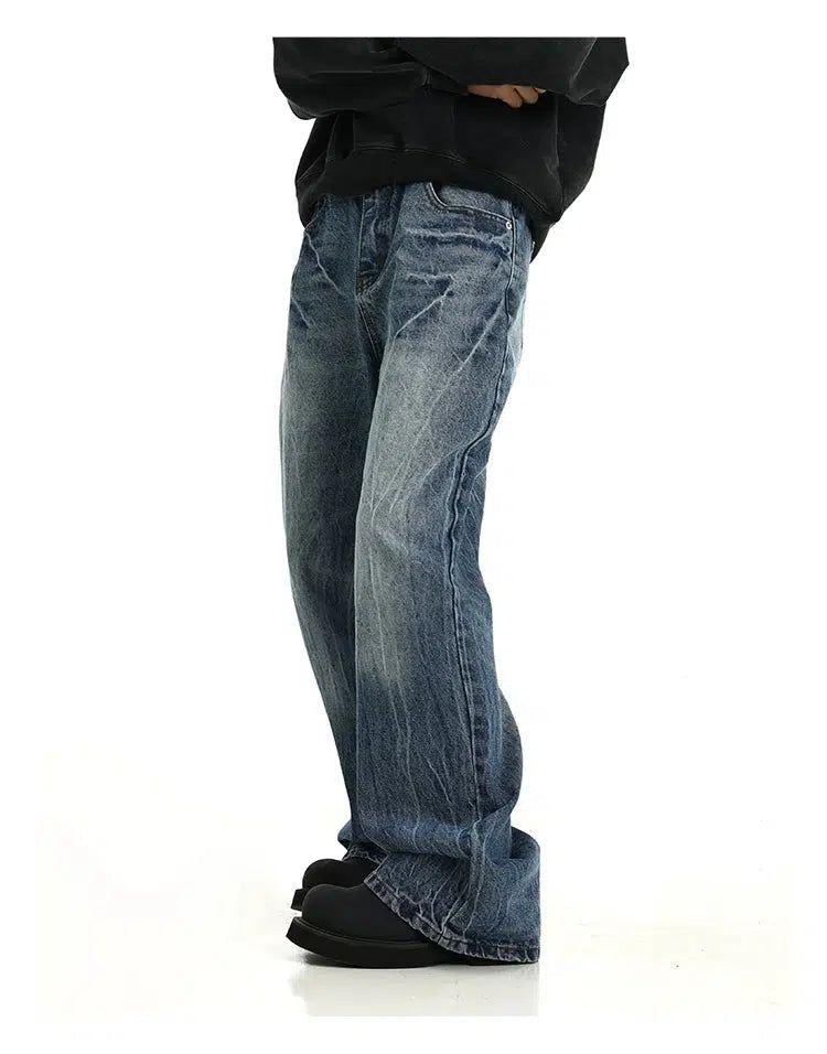 Lightning Burst Pattern Jeans