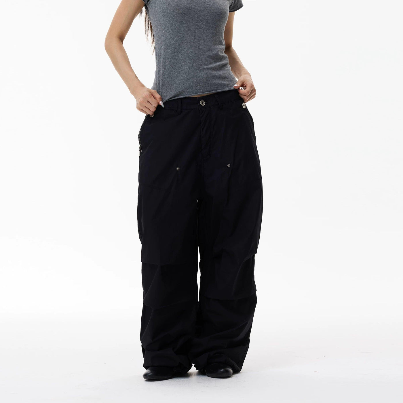 Multi-Details Track Pants