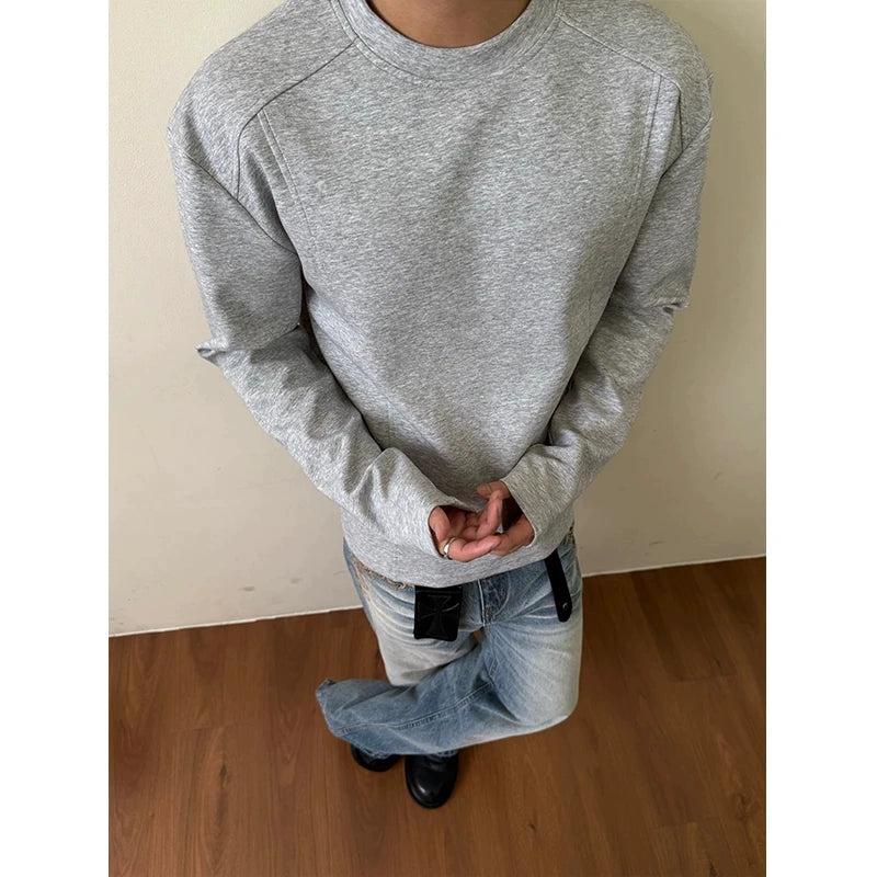 Structured Casual Fit L/S T-Shirt