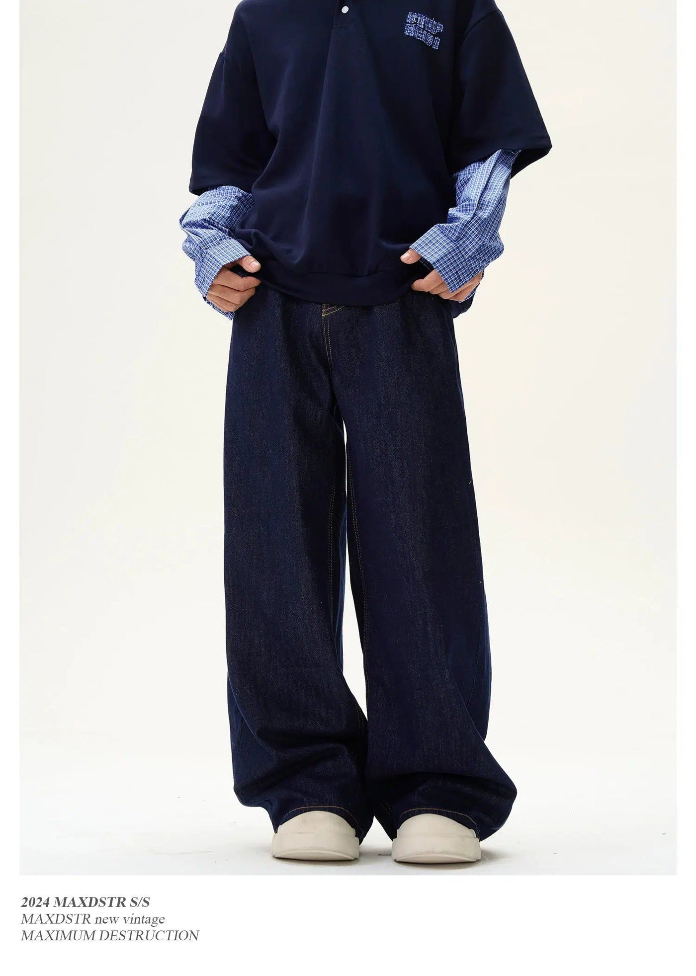Wide Loose Relaxed Fit Jeans