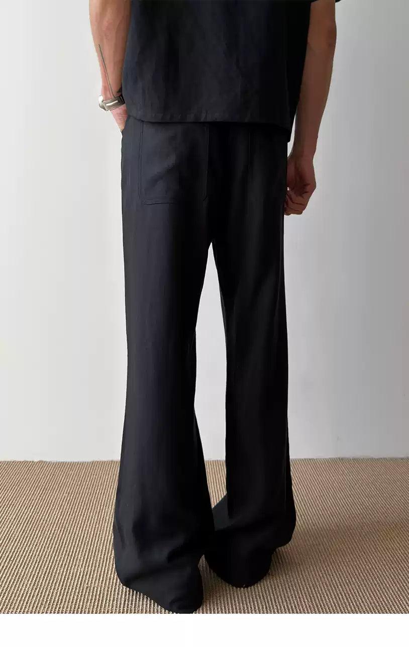Drawstring Waist Cozy Fit Pants
