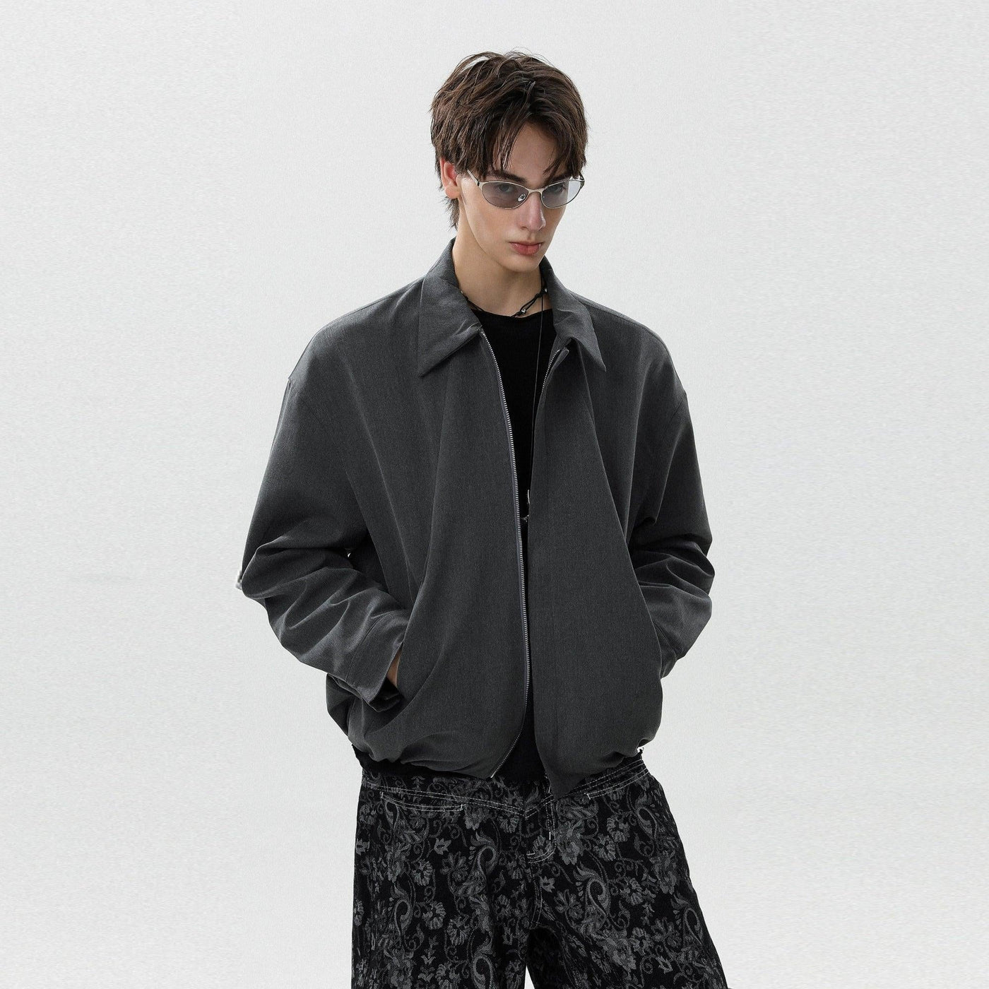 Clean Fit Zipped Jacket