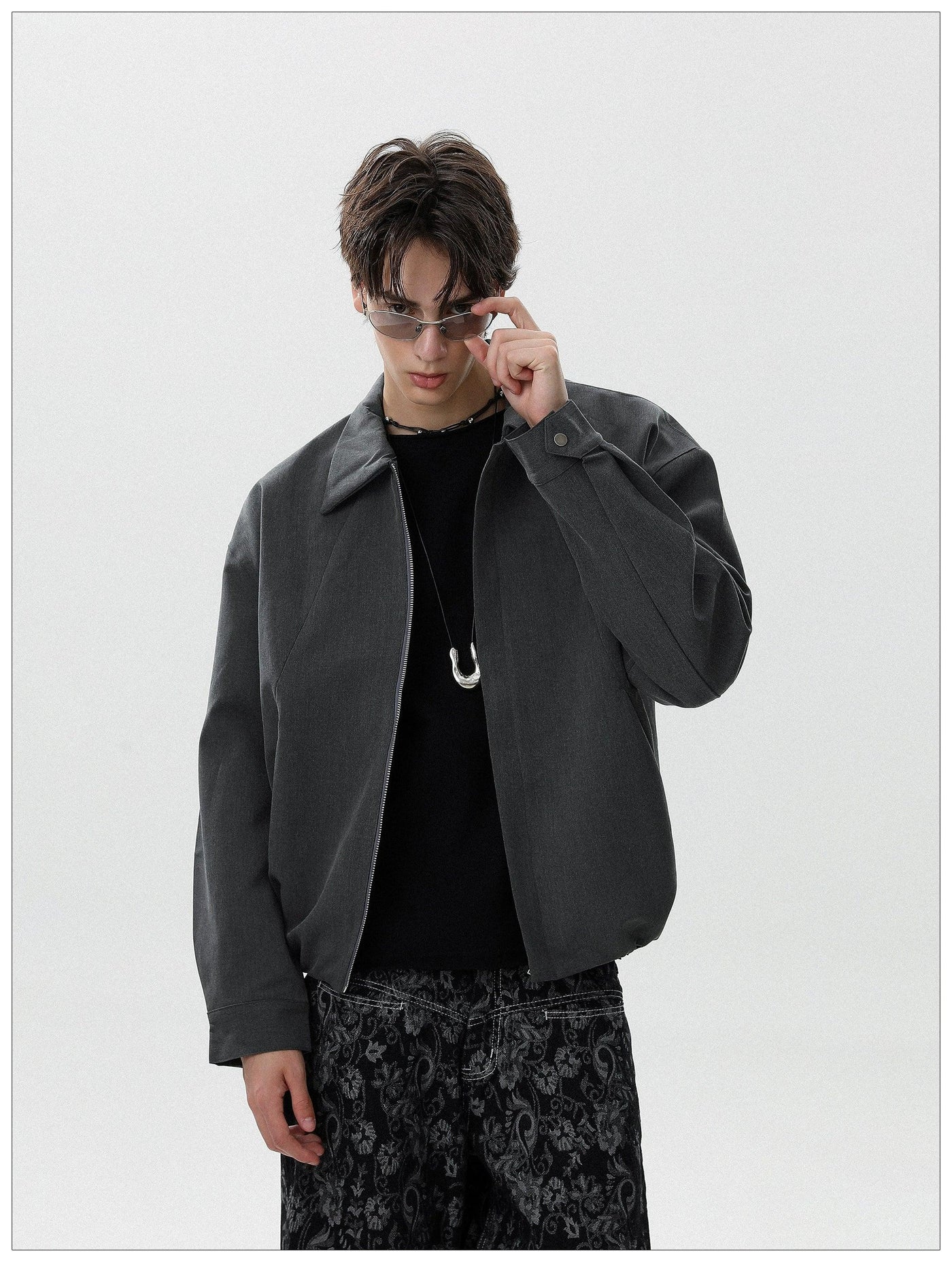 Clean Fit Zipped Jacket