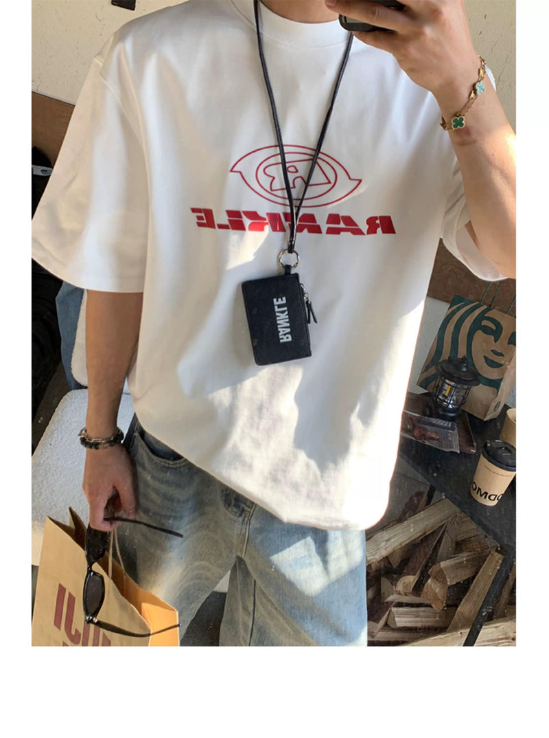 Contrast Print T-Shirt