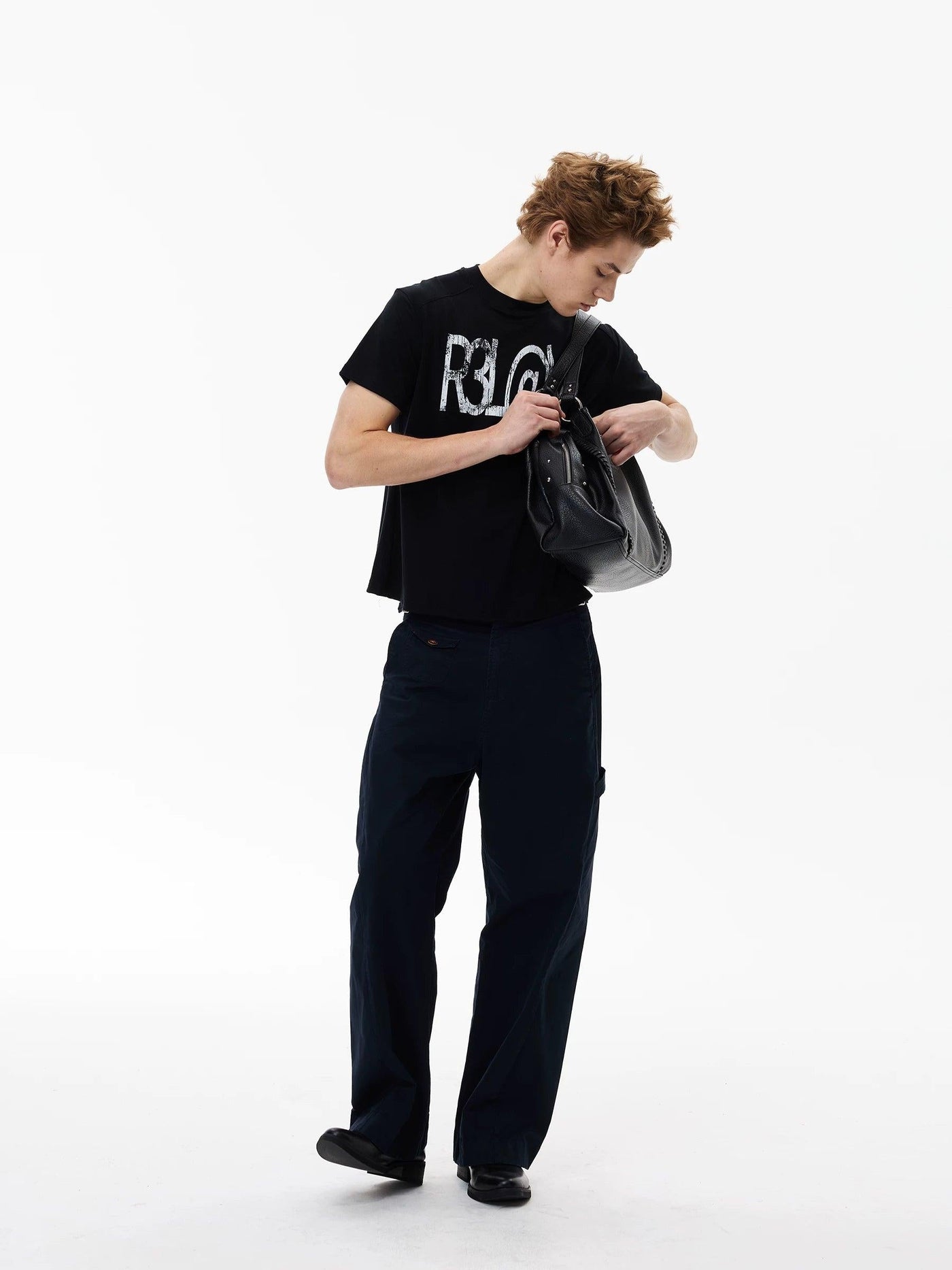 Belted Detail Cargo Pants