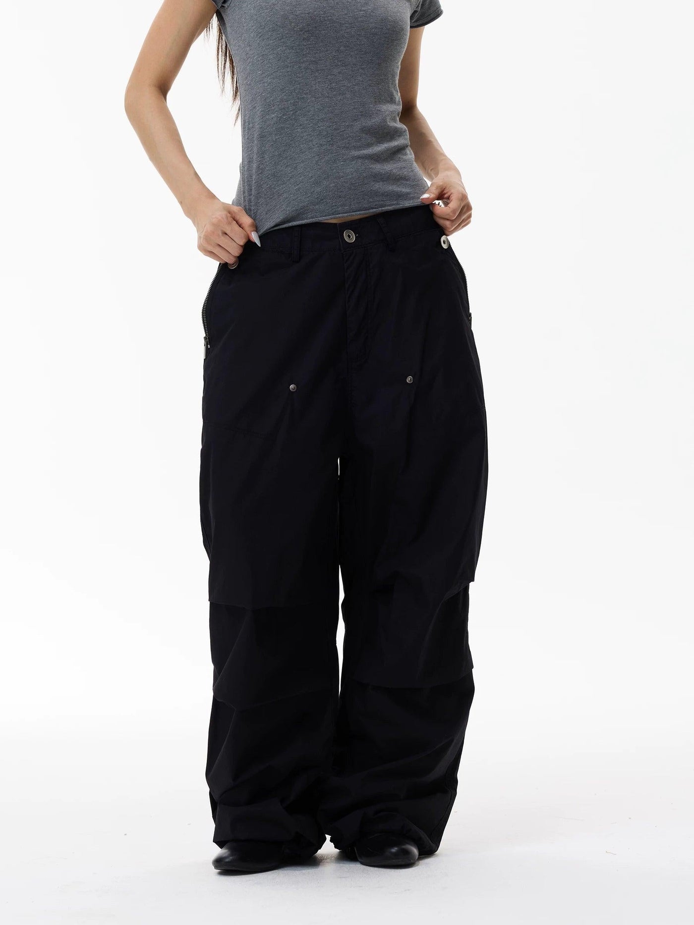 Multi-Details Track Pants