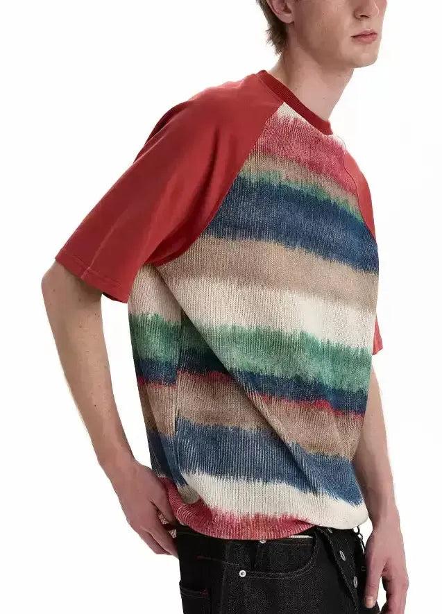 Color Block Raglan T-Shirt