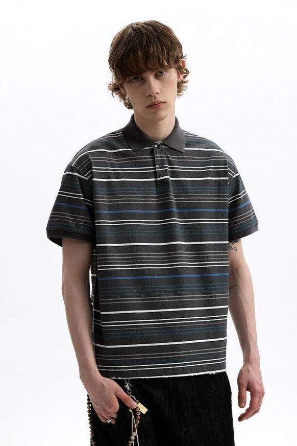 Vintage Striped Polo