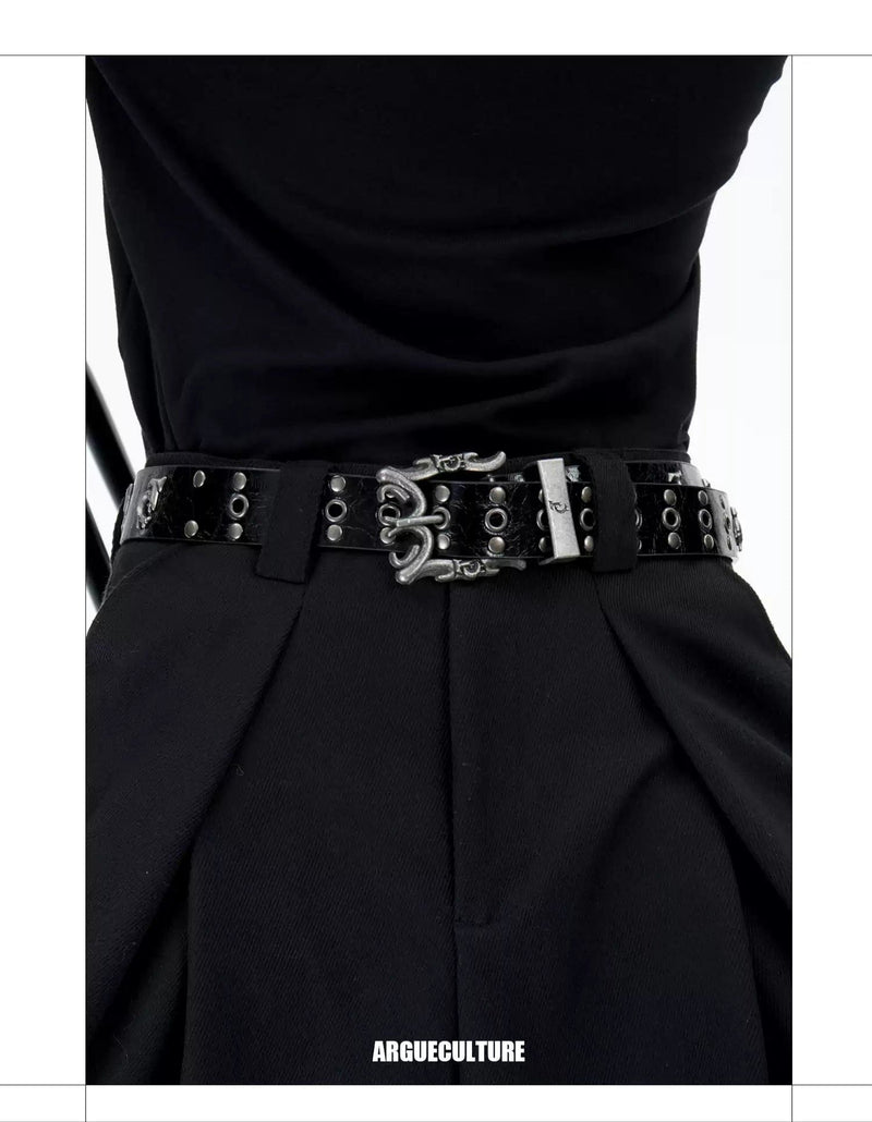 Multi-Detail Waist Belt