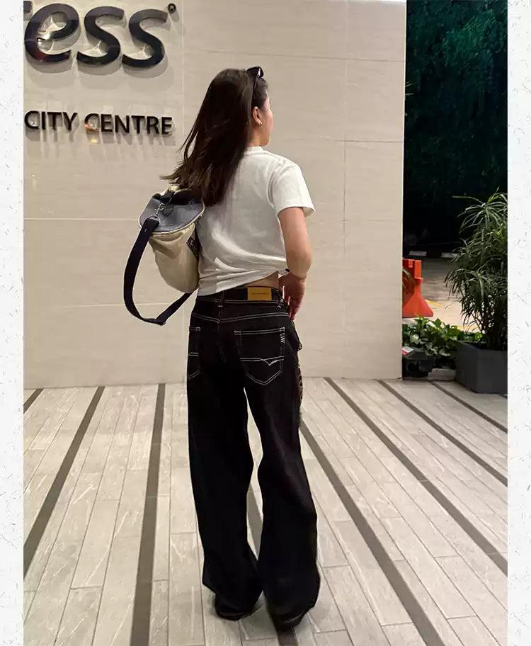 Straight Leg Versatile Jeans