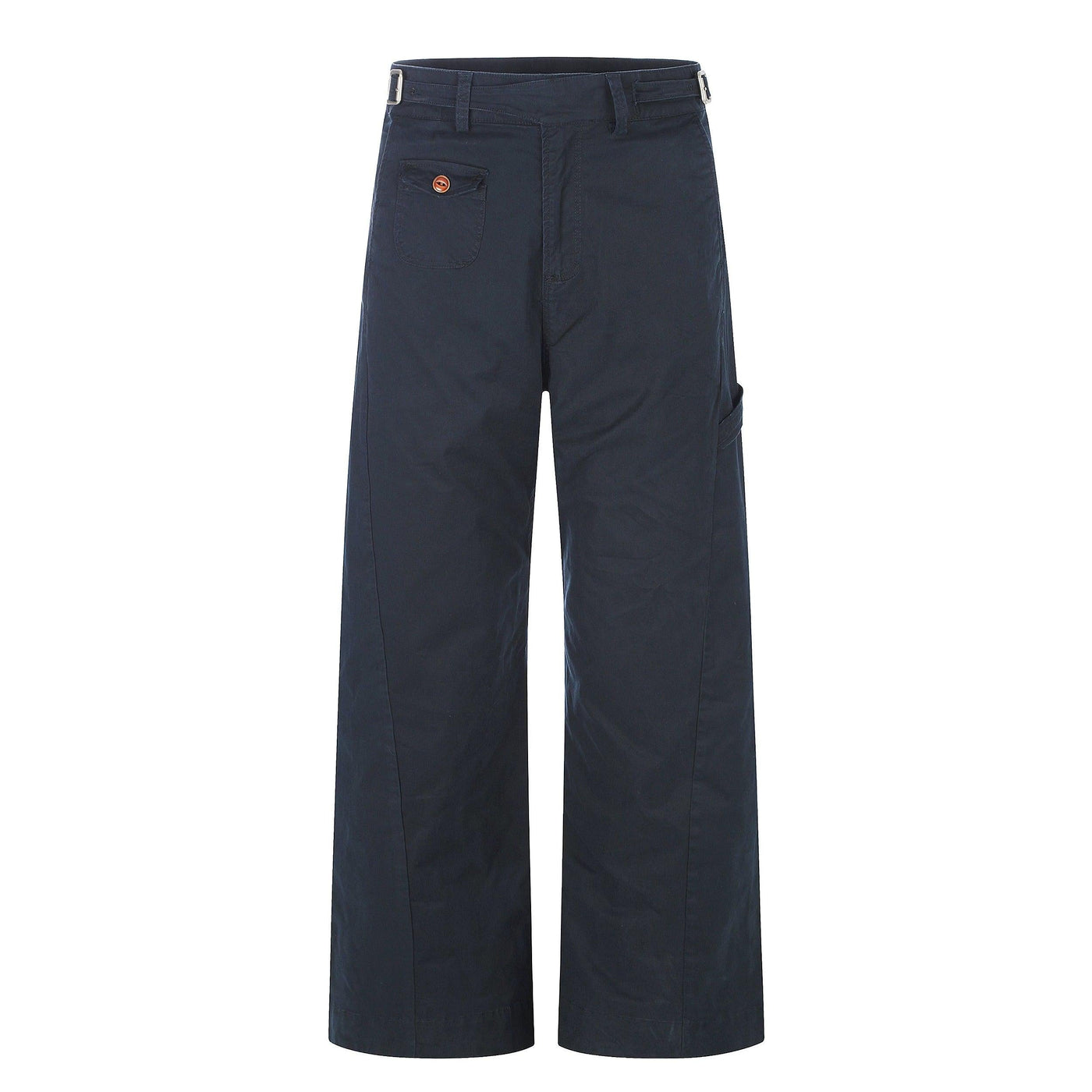 Belted Detail Cargo Pants