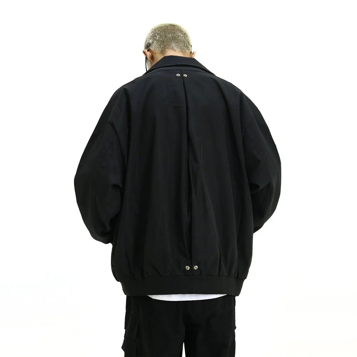 Multi-Zip Collared Jacket